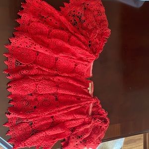 Vibrant red top perfect for summer from Tularosa.